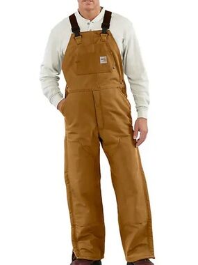 Carhartt FR Flame Resistant Bib Overalls in Carhartt brown 🆕